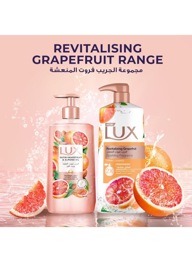 Lux Revitalizing Body Wash, Grapefruit, with Vitamin C Essence & 2x Freshness, 700ml - Image 5